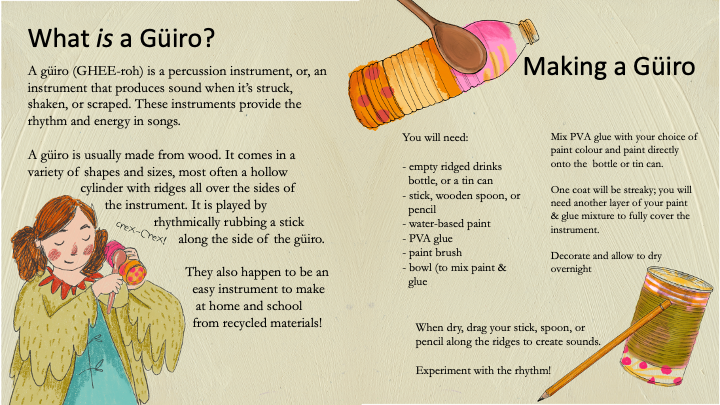 Making a Guiro