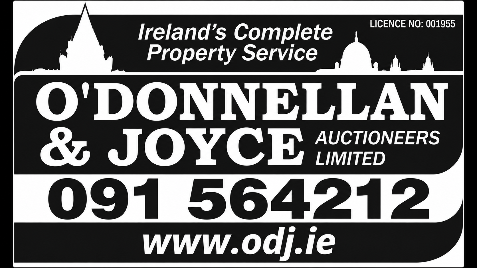 ODJ black and white Logo